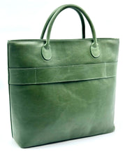 Load image into Gallery viewer, Estelle large travel tote — Moss green
