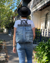 Load image into Gallery viewer, Vivian Denim Backpack
