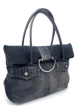 Load image into Gallery viewer, Jazlyn Denim Tote Bag
