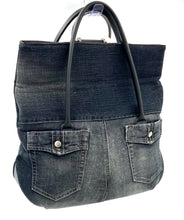 Load image into Gallery viewer, Jazlyn Denim Tote Bag
