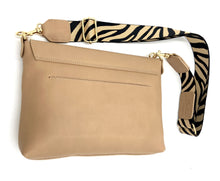 Load image into Gallery viewer, Andy cross body bag - Hazelnut Beige Italian Leather
