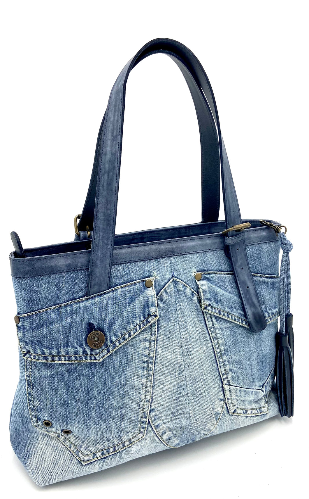 Kay Denim Tote Bag